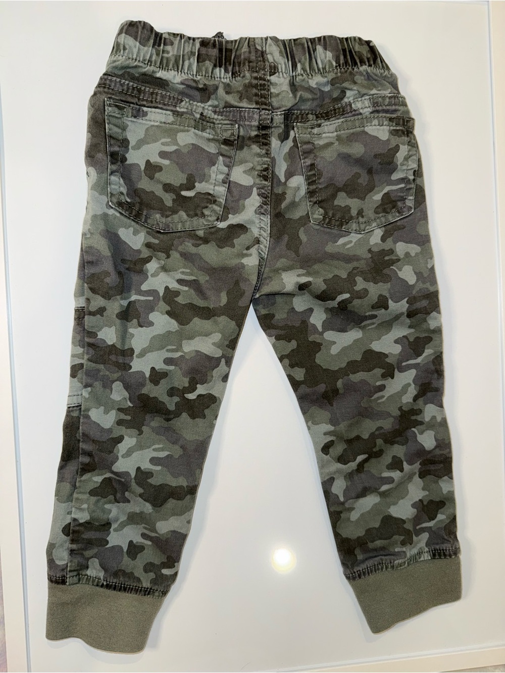 Cat & Jack Green Camo Jogger Pants